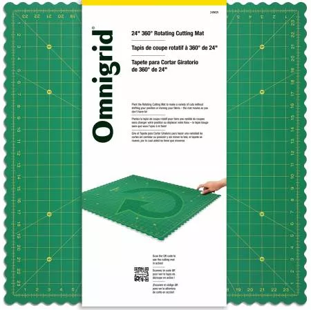360 Degree Rotating Cutting Mat 24in - 24WGR