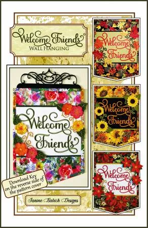 Welcome Friends Wall Hanging - JBDWF